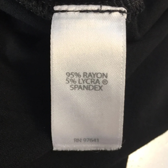 J. Jill‎ Wearever Collection Black Faux Wrap Blouse Womens XS Swing Top Surplice - Picture 10 of 13